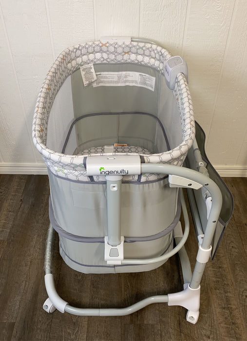 secondhand Ingenuity Dream & Grow Bedside Bassinet, Dalton