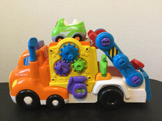 secondhand VTech Go! Go! Smart Wheels Deluxe Car Carrier