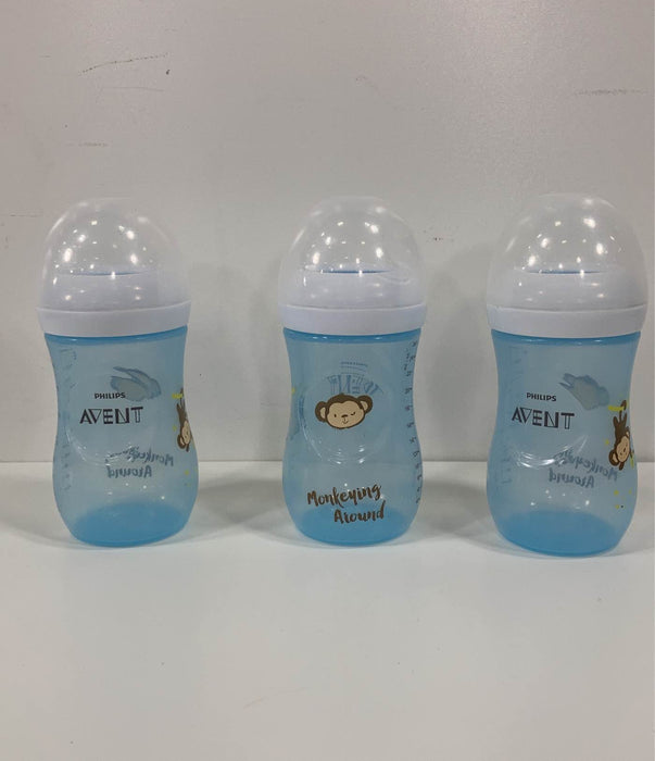 used Philips Avent Natural Bottle, 9 oz, 3 Pack