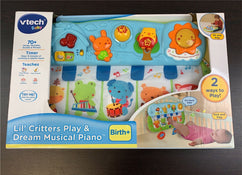 used VTech Lil’ Critters Play And Dream Musical Piano