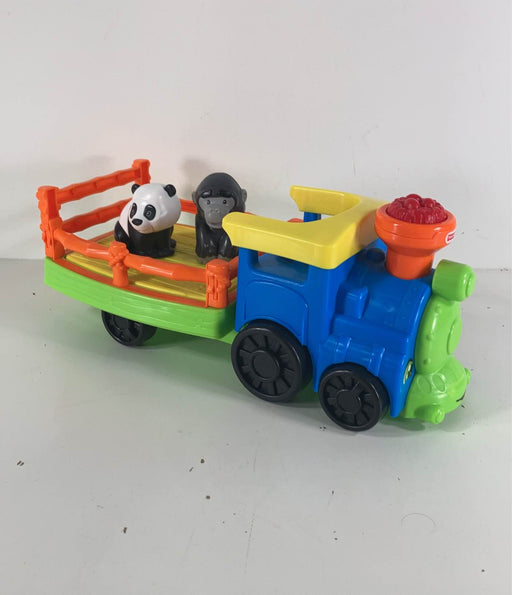 Shop Fisher Price Little People Musical Animal Zoo Train, Blue at GoodBuy Gear