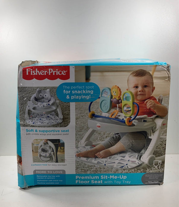 Shop Fisher Price Premium Sit-Me-Up Floor Seat with Toy Tray, Owl at GoodBuy Gear