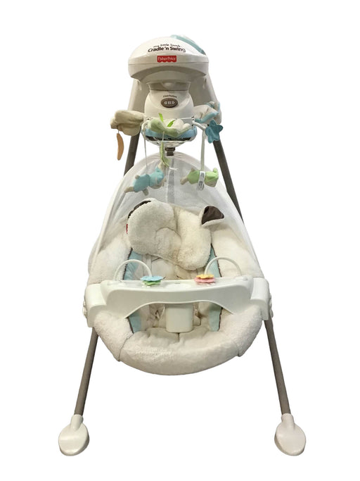 used Fisher Price My Little Lamb Cradle ‘n Swing