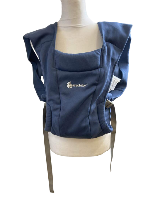 used Ergobaby Embrace Baby Carrier, Soft Navy