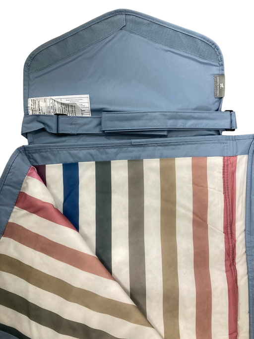 used Little Unicorn 5 x 5 Outdoor Blanket, Chroma Rugby Stripe