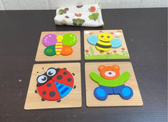 used BUNDLE Toddler-Preschool Puzzles