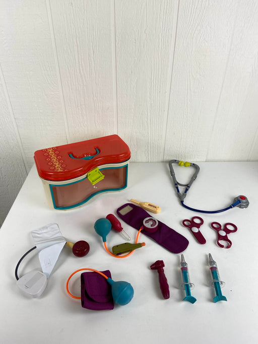 used B. Toys Deluxe Medical Kit For Toddlers