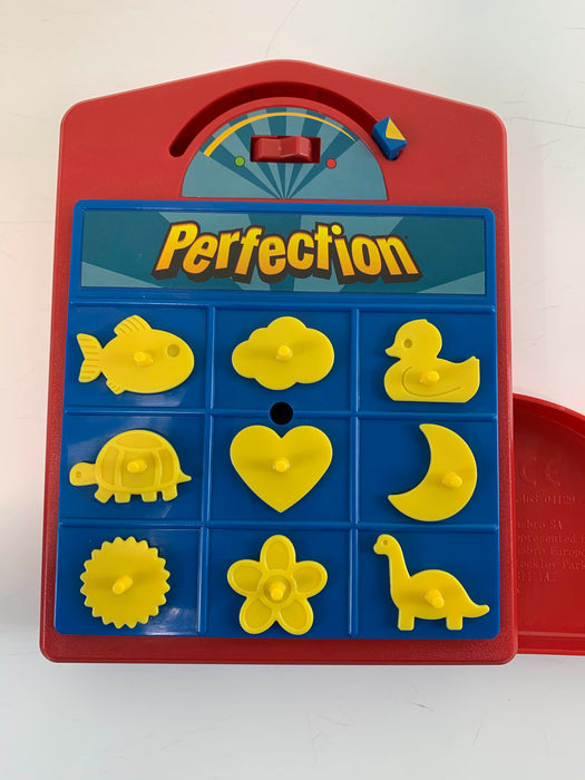 used Hasbro Perfection Game, 9 Piece