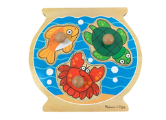 used Melissa & Doug Jumbo Knob Puzzle
