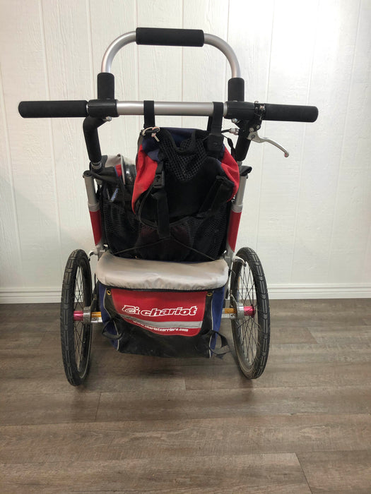 secondhand Thule Chariot Cougar 2 Bike Trailer With Jogging Kit