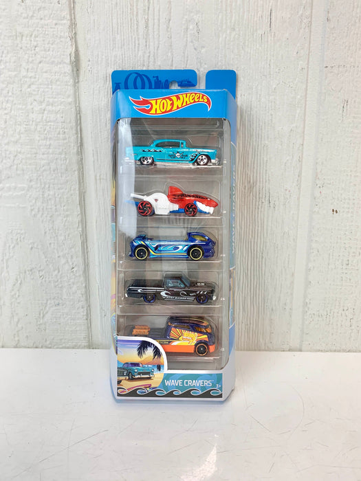 used Hot Wheels Die Cast Car 5 Pack