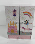 used Floss And Rock Musical Jewelry Box Wardrobe with Drawer
