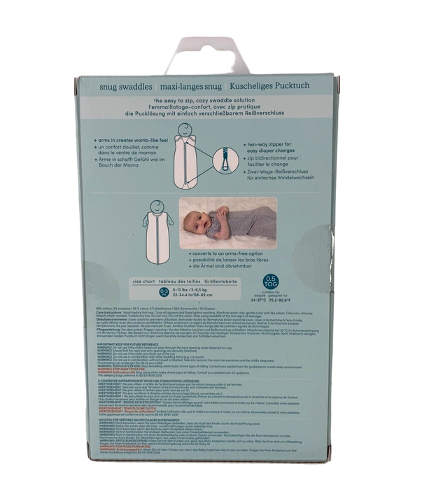 secondhand Aden + Anais Essentials Easy Swaddle Snug, 2 Pack