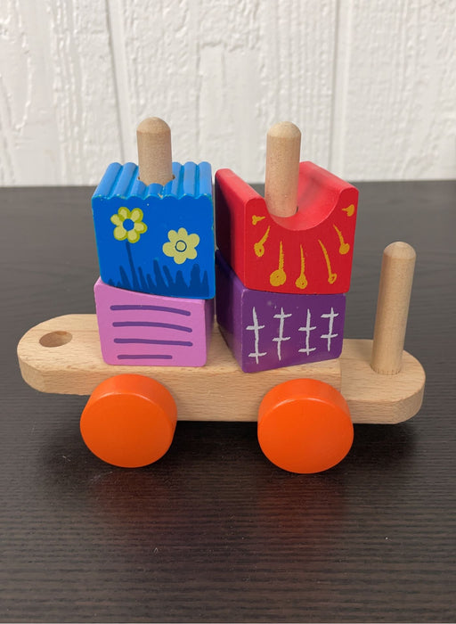 secondhand Hape Fantasia Blocks Train