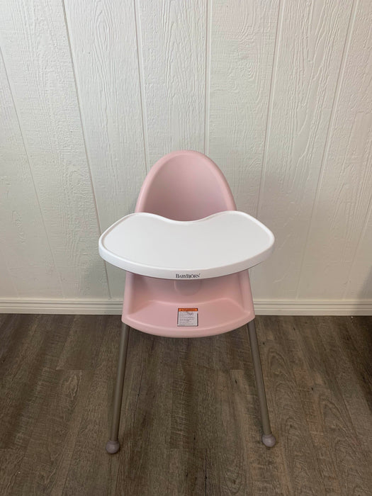 Shop Baby Bjorn High Chair, Powder Pink/Grey at GoodBuy Gear