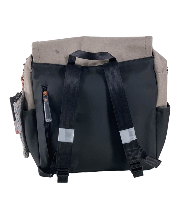 Shop Petunia Pickle Bottom Boxy Backpack Diaper Bag, Sand Black at GoodBuy Gear