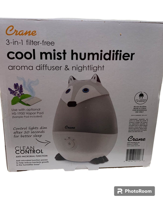 Crane Adorable Ultrasonic Cool Mist Humidifier, Fox