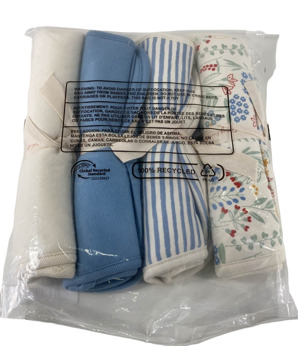 Shop Tiny Kind Burp Cloth 4 Pack, Multi Floral at GoodBuy Gear