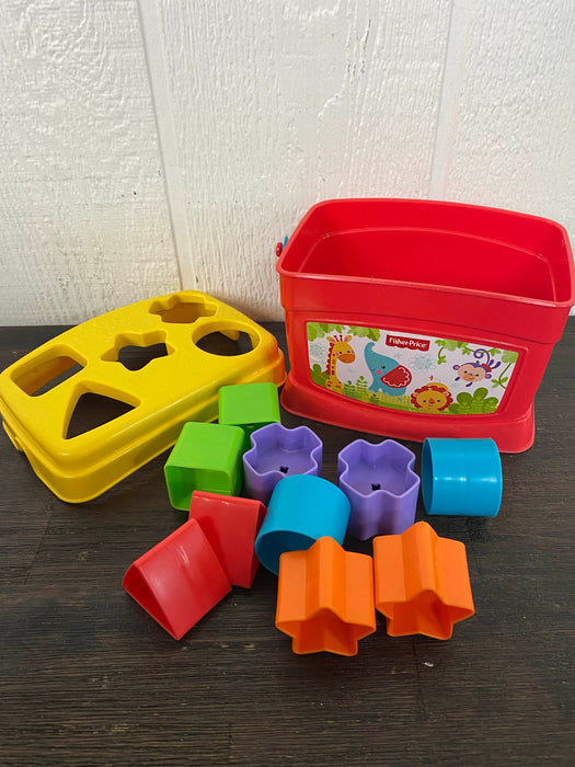 secondhand Fisher Price Brilliant Basics Baby’s First Blocks