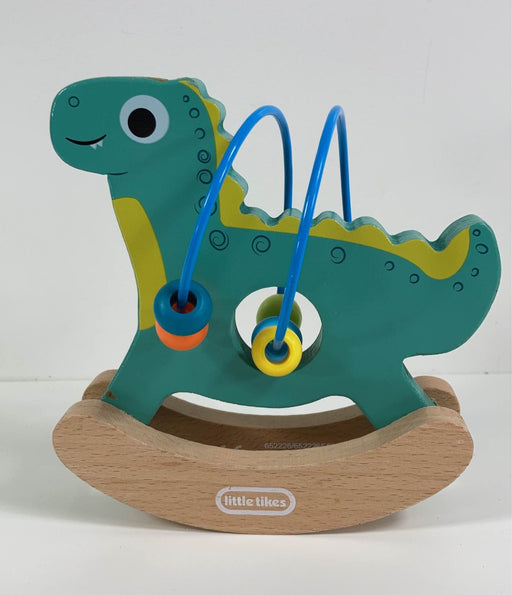 secondhand Little Tikes Wooden Critters Busy Beads, -Dinosaur