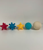 secondhand BUNDLE Sensory Toys, -Infantino Textured Ball Set