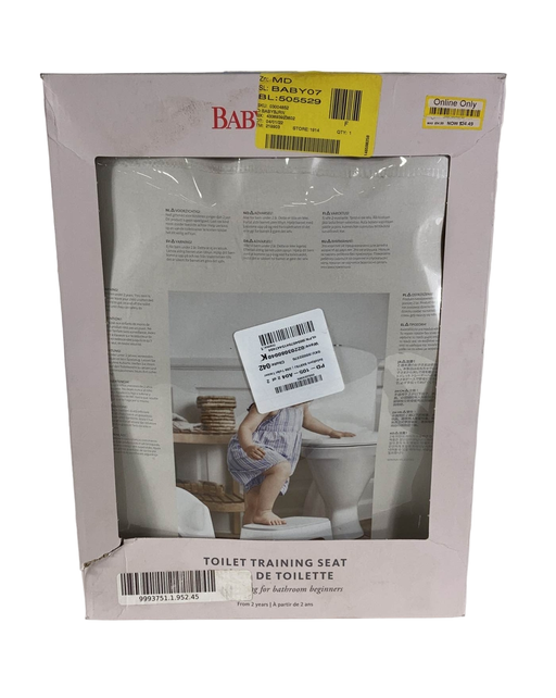 used BabyBjorn Toilet Training Seat, White/Gray