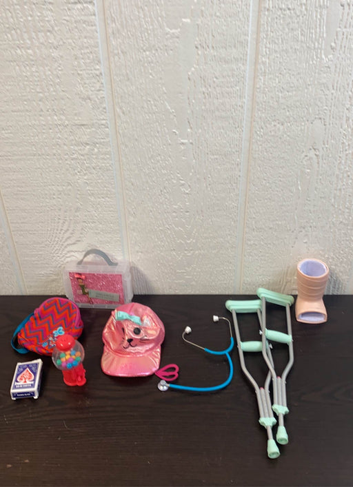 secondhand BUNDLE 18” Doll Accessories