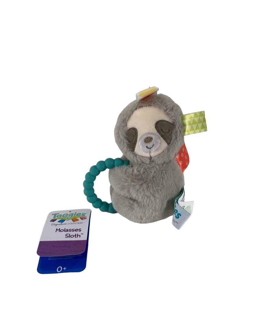 Taggies Super Soft Baby Mat - Molasses Sloth Design 31x23 Inches