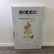 used Keekaroo Height Right High Chair, In natural