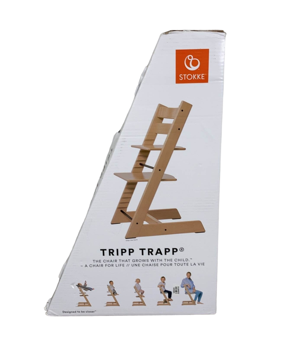 used Stokke Tripp Trapp Chair, Storm Grey