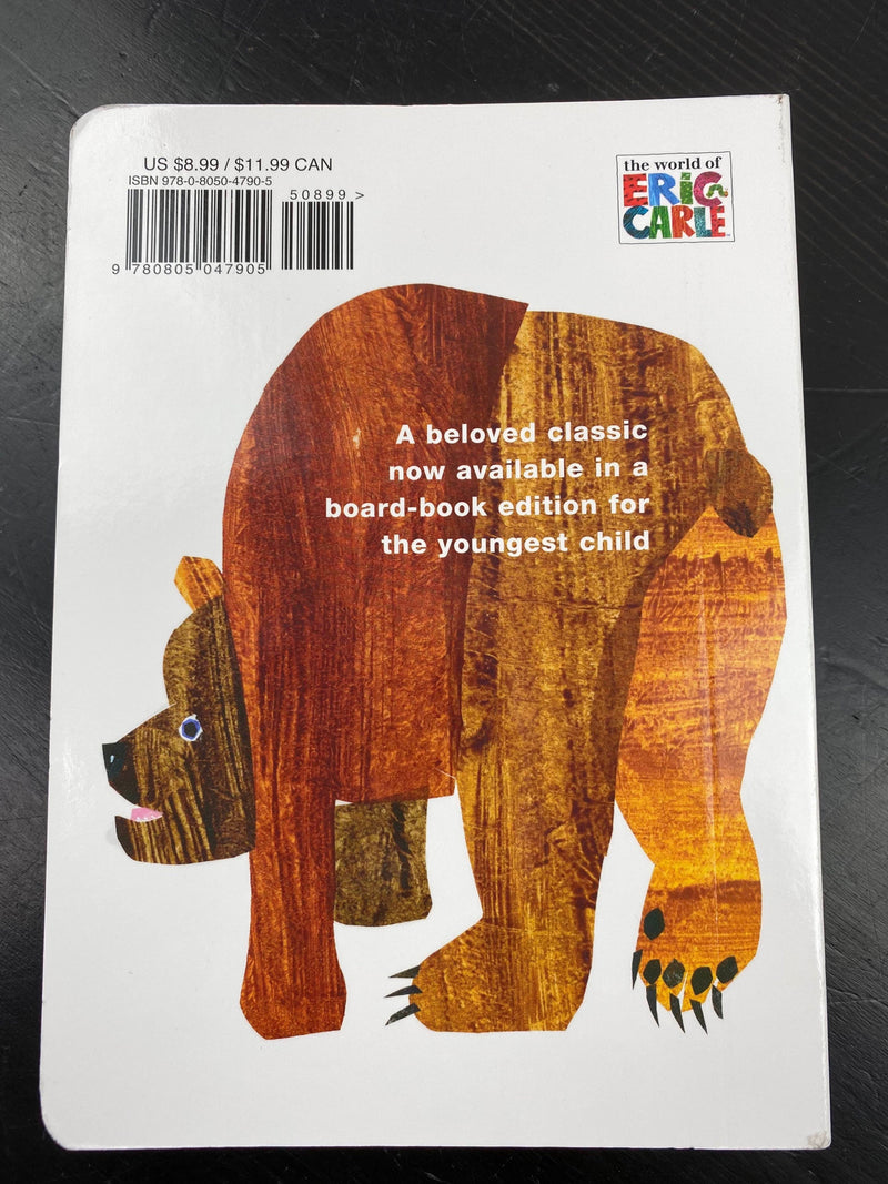 Eric Carle Brown Bear, Brown Bear, What Do You See?, Board book