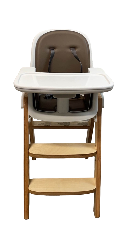 secondhand OXO Tot Sprout High Chair, Taupe/Birch