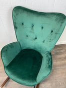 secondhand Furniture R Velvet Rocking Chair