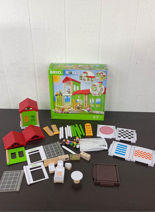 used Brio Village Family House Playset