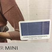 Shop BabyBjorn Baby Carrier Mini, Vintage Indigo, Cotton at GoodBuy Gear
