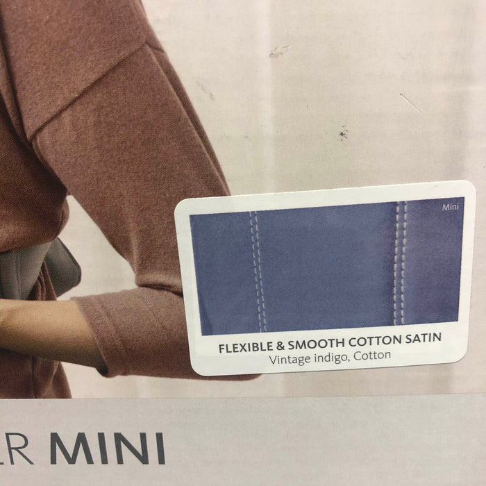 Shop BabyBjorn Baby Carrier Mini, Vintage Indigo, Cotton at GoodBuy Gear