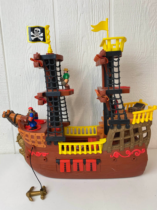 used Fisher Price Imaginext Adventure Pirate Ship