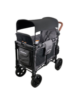 used Wonderfold W2 Luxe Multifunctional Double Stroller Wagon, Charcoal Gray, 2023