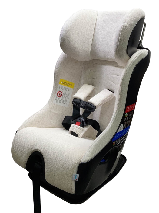 used Clek Fllo Convertible Car Seat, 2022, Marshmallow