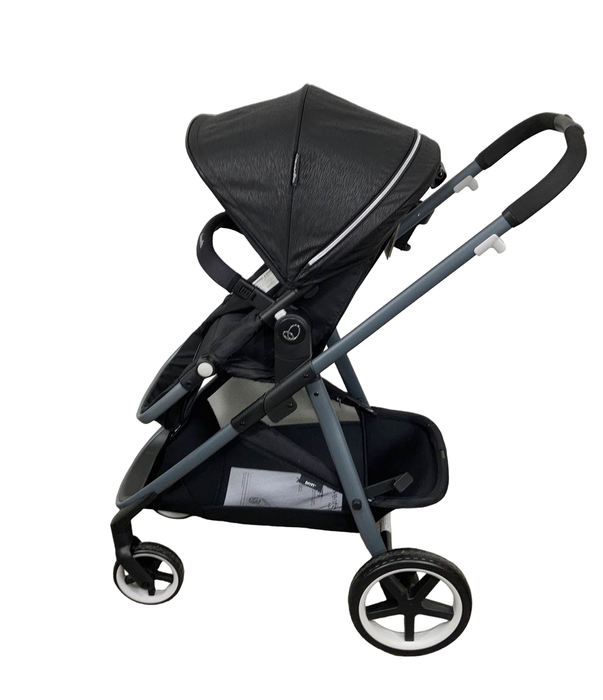 secondhand Evenflo Shyft Stroller, 2021, Onyx  Black