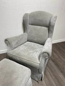 secondhand Mahler Upholstered Glider and Ottoman