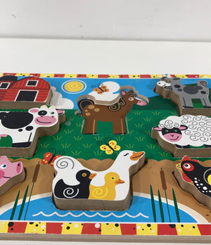 Melissa & Doug® Farm Animals Chunky Puzzle