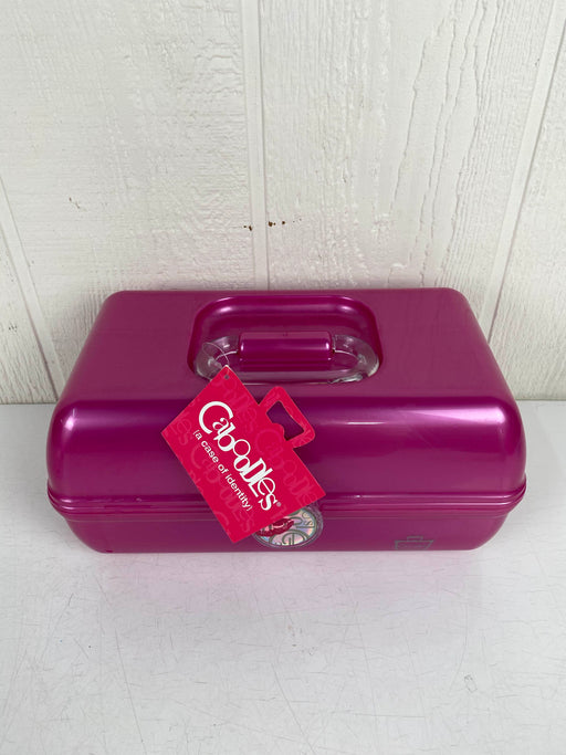 secondhand Caboodles On The Go Girl Cosmetic Case, Hot Pink