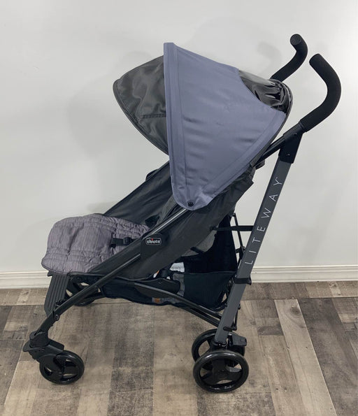 secondhand Chicco Liteway Stroller, 2021, Fog