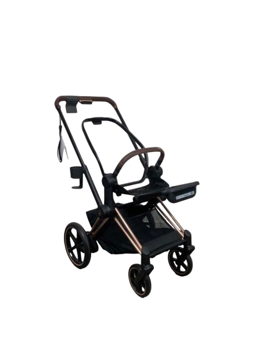 used Cybex E-PRIAM Stroller Frame Only, 2019, Rosegold