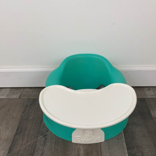 used Bumbo Floor Seat With Play Tray, Aqua