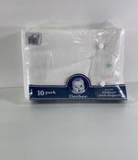 used Gerber Cloth Diapers, 10pk White