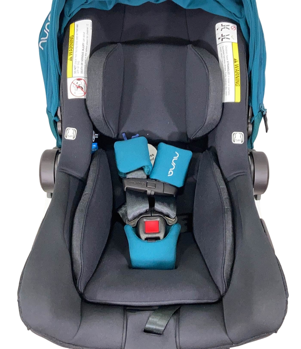 secondhand Nuna Pipa Lite RX And Pipa Relx Base, 2022, Lagoon