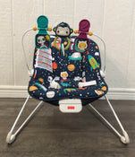 secondhand Fisher Price Baby Bouncer, Space Kitty