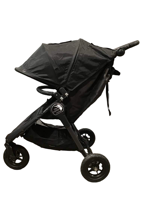 secondhand Baby Jogger City Mini GT Single Stroller, 2017, Black